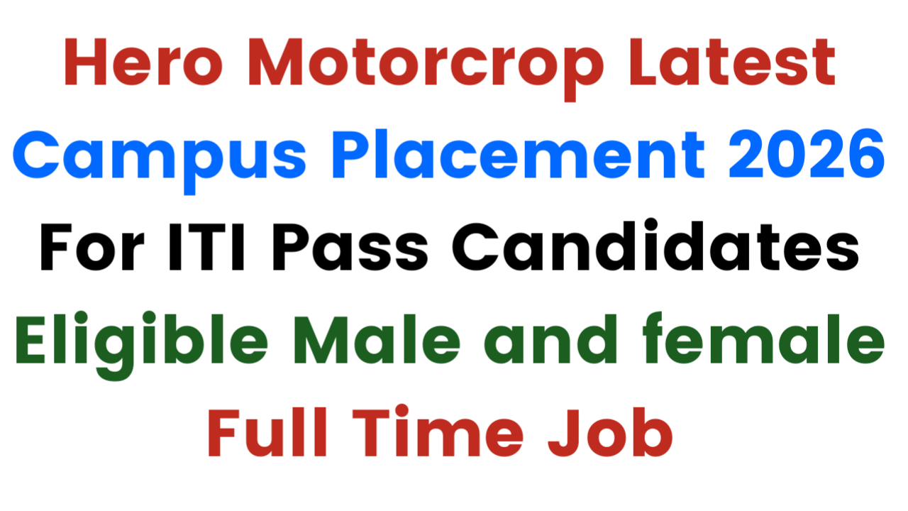 ITI Campus Selection 2026